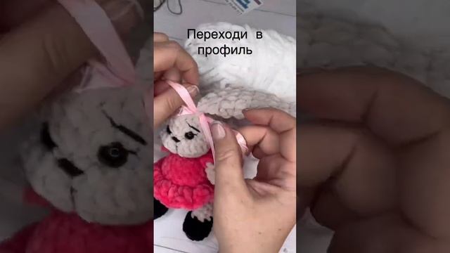 Зайка крючком  , символ 2023 года . МК