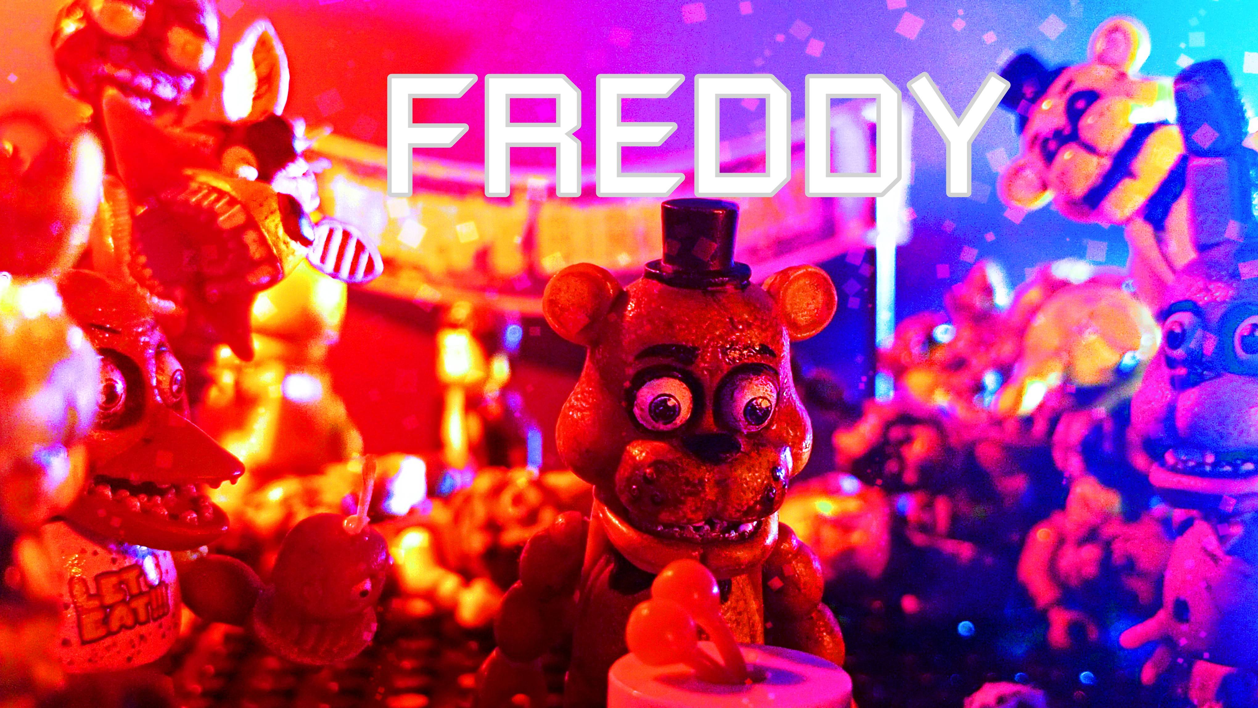 FREDDY - CG5, MatPat, Black Gryoph0n (Лего ФНАФ)