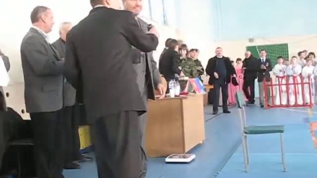 Приветствие призедента федерации