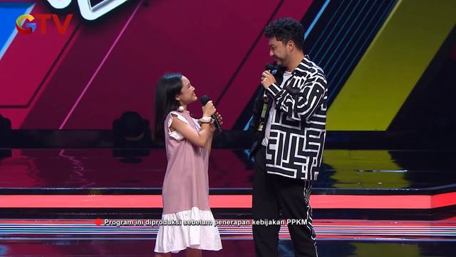 Jaena Amelia - Bertaut | Blind Auditions | The Voice Kids Indonesia Season 4 GTV 2021