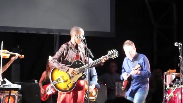 Rokia Traore with Paul McCartney and John Paul Jones - Adounia - Africa Express
