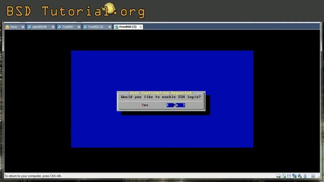 FreeBSD install - advanced (4 of 4 configure)