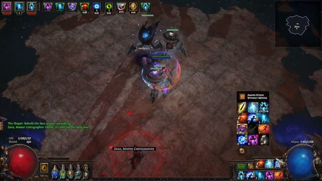 [3.18][Build TEST 1] Font of Thunder Agnostic Wander - Shaper [PoE]