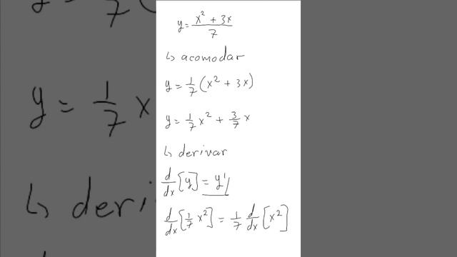 #derivadas | la derivada del día | #cálculodiferencial #calculodiferencial #cálculo #ejercicios