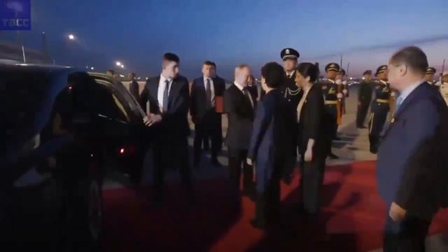 Видео встречи Владимира Путина в Китае