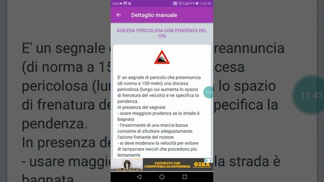 Patente in arabo: segnali di pericolo parte 2
