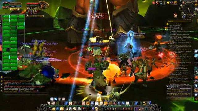 World of Warcraft Warlords of Draenor let's play part 439 - Kazzak down, again