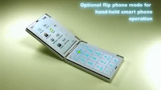 Dragonfly folding netbook concept