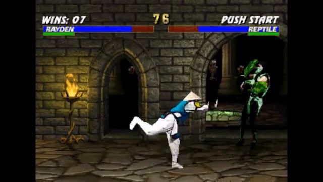 Mortal Kombat Trilogy PC Raiden Sem Defesa