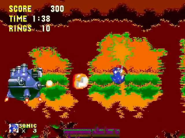 Sonic 3 & Knuckles Хак (БОСС AIZ1)