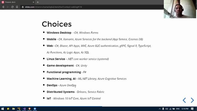 Alumni Talk 06: Microsoft Dev Eco-System