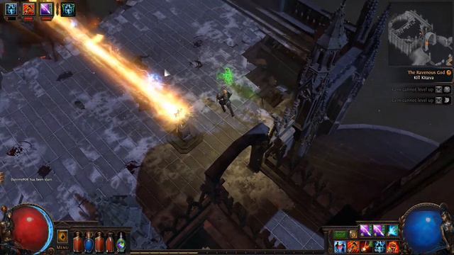 Path of Exile 34 Kitava Boss Fight - Cathedral Rooftop - Ship to Wraeclast