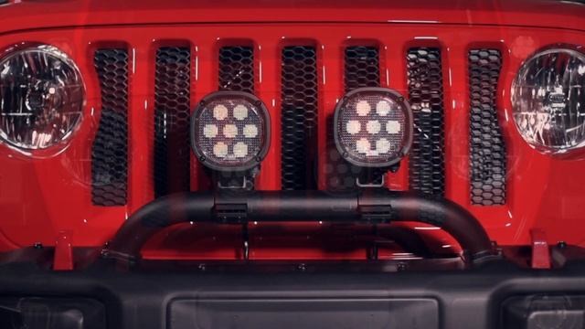 Mopar Winch Guard for Jeep Wrangler JL with Rubicon Steel Front Bumper