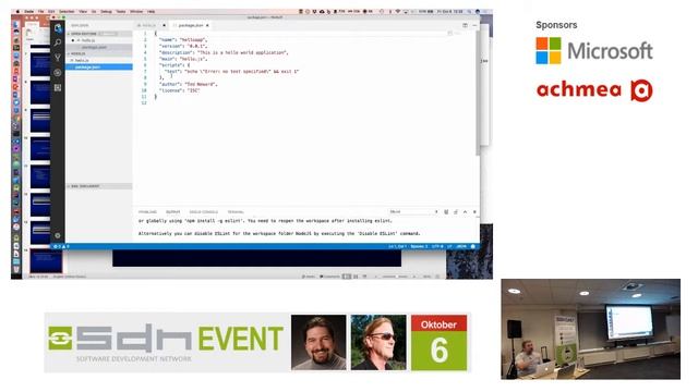 SDN October Event 2017 - Ted Neward Busy Developer's Guide to NodeJS