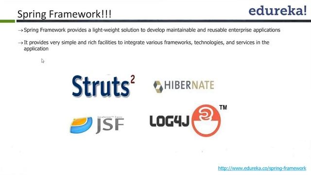 Why Spring Framework | Simplifying Java Devlopment with Spiring | Spring Tutorial | Edureka