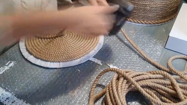 Корзина для хранения | Коробка из картона и веревки | Diy Storage Basket