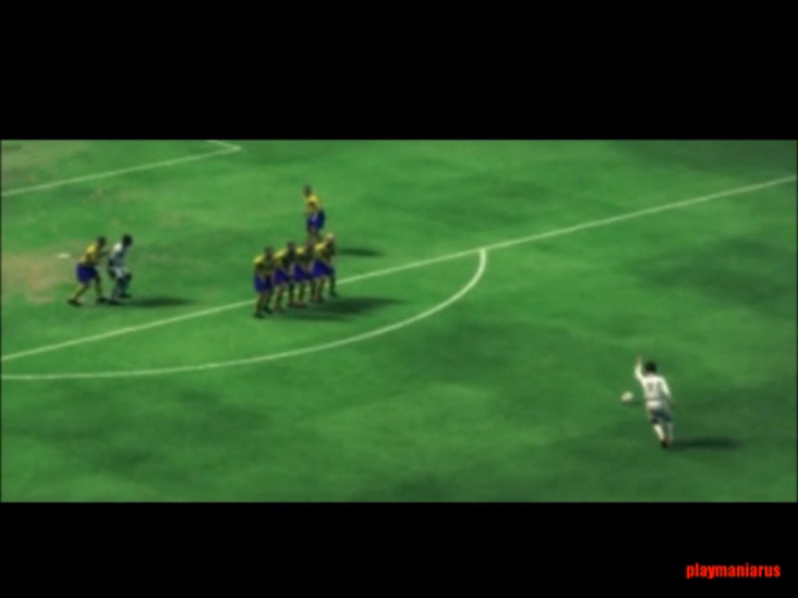 England vs Uruguay Pes 2  (ps1 , hard)