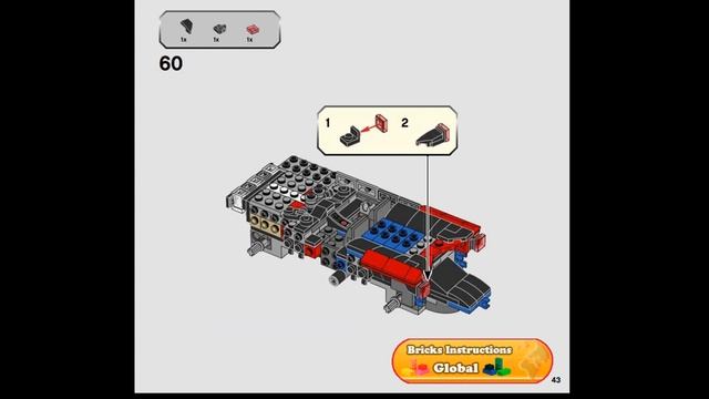 Lego 76905 Ford 2069 bronce speed champions Part 2 Instructions