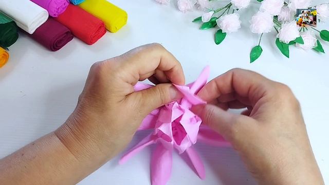 Простые способы изготовления цветов своими руками.
