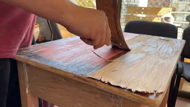 My hardest flip ever! Flip of an old School Desk