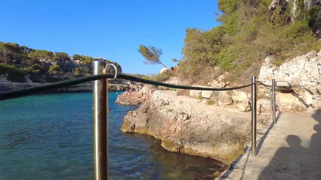 Beach walk | Cala Llombards | Mallorca MAJORCA | Spain 4K