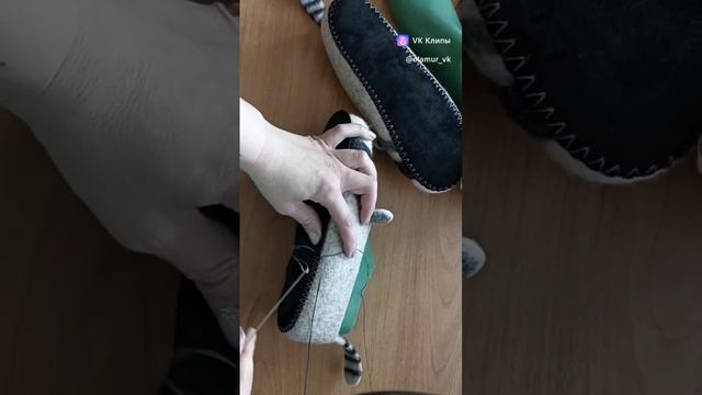 Как делают обувь из войлока | Ярмарка Мастеров