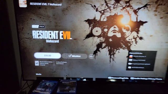 Upgrade Resident Evil 7 Gold Edition to PS5 via PS4 Disc