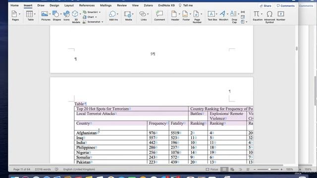 Add Only One Landscape Page in Word Mac