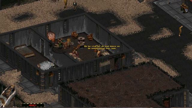 Fallout 2 -The Den- How to Get Rich Fast in the Den