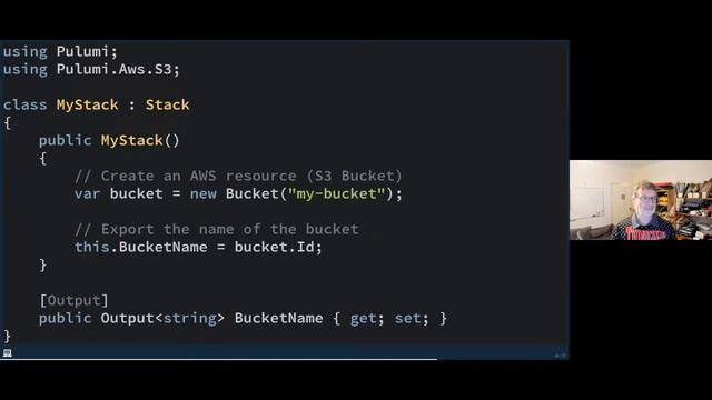 James Murphy - Infrastructure as  NET code in Pulumi.