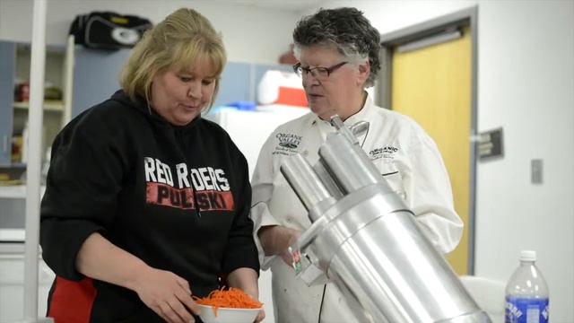 Food service workers from area schools learn fresh set of skills through farm-to-school