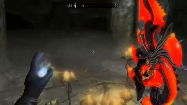 Skyrim (Xbox One) Clearing Soljund's Sinkhole (features Bat Mod) (Modded)