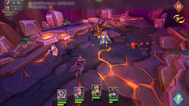 Hero Stage Challenge 2-7 (Tresure Hoarder) using F2P heroes (Auto Mode)