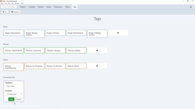 How to Add & Delete Tags in Plottr | Module 8: Tags