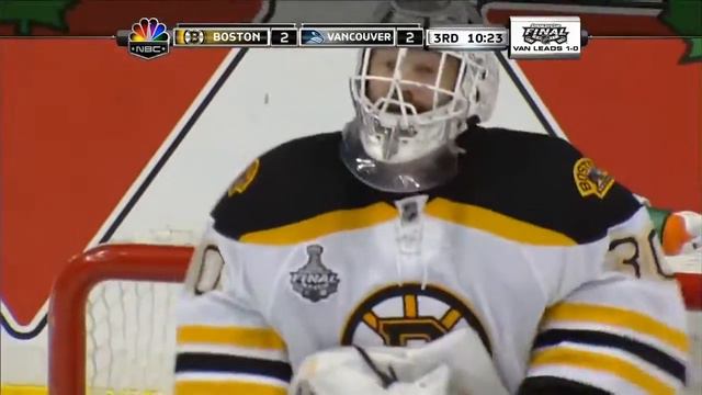 Daniel Sedin Goal - Game 2, 2011 Stanley Cup Final Bruins vs. Canucks