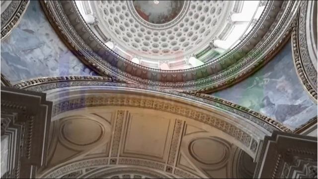 Interior of Panthéon Paris | Intérieur du Panthéon à Paris | Architecture, Tombs