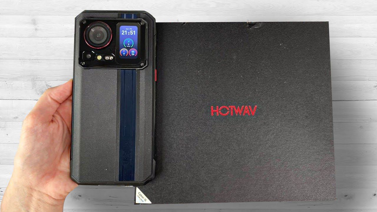 HOTWAV Cyber 15 - 200Мп камера, 2 Экрана, 8 ядерный ПРОЦ ...