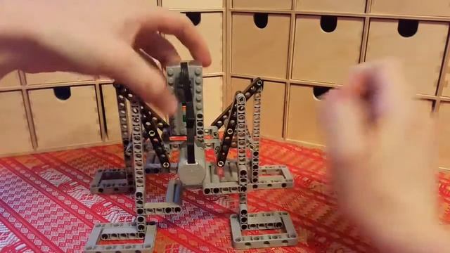 Шагоход из лего  Lego step walking machine