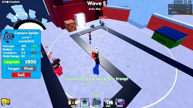 ?раздача юнитов в Toilet Tower Defense?