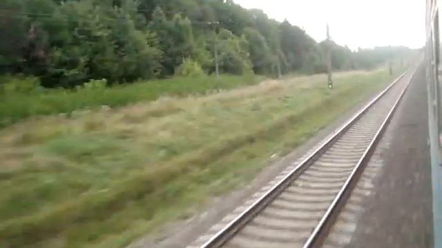 Стодульці  Сербинівці. Електропоїзд ЕР9М-543 6321 Гречани  Жмеринка. Частина 05