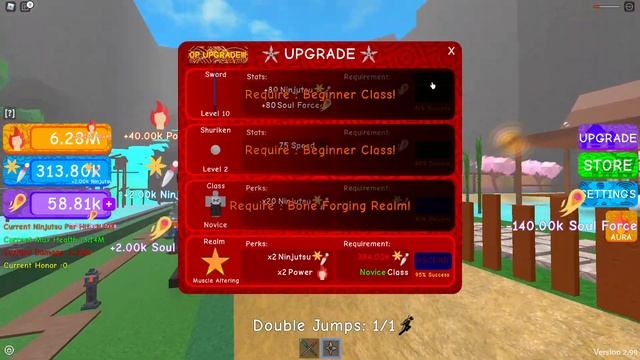 [WORKING!] New Best OP Ninja Simulator Script! Infinite Ninjutsu, Infinite Power, Auto Farm & more!