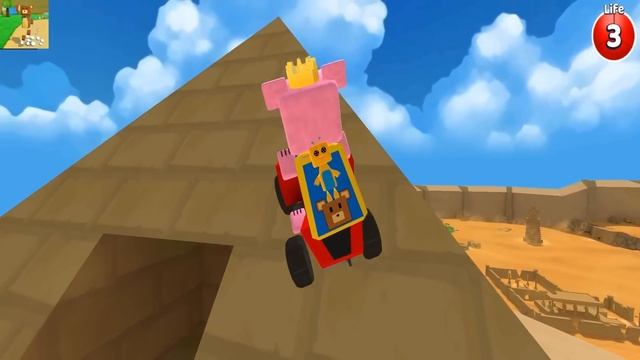 Super Bear Adventure Gameplay Walkthrough Blue Car