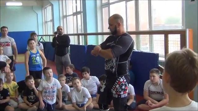Семинар по Бушинкан джиу-джитсу О.Ляшок в Санкт-Петербурге октябрь 2015