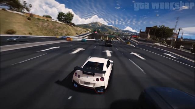 ► GTA 5 REDUX ✪ - Ultra Realistic Graphic ENB MOD - GTR Nismo Gameplay! - 1080p 60 FPS - PC GTA V