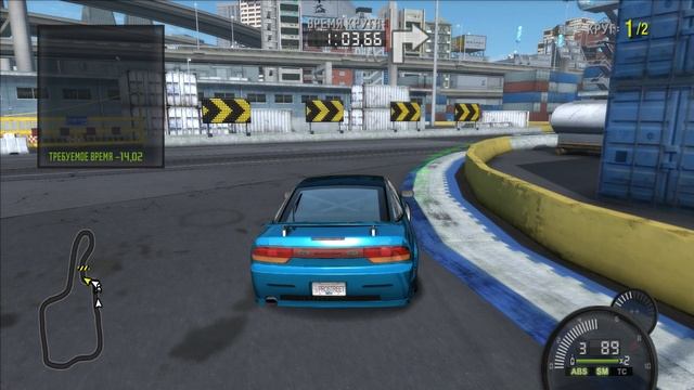 Need for Speed ProStreet. Dr.Mo. React Team Session. Токийский порт 2. Грип. 240SX.