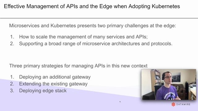 Getting Edgy: Effective Management of APIs with Kubernetes