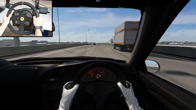 Mitsubishi Lancer EVO V - Assetto Corsa | Thrustmaster T300RS Gameplay