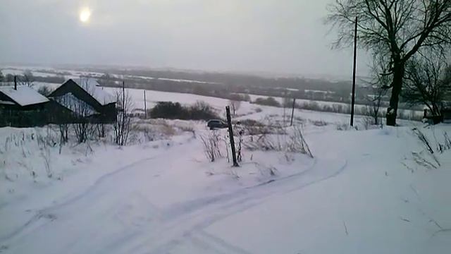 Динго 125 в горку с прицепом
