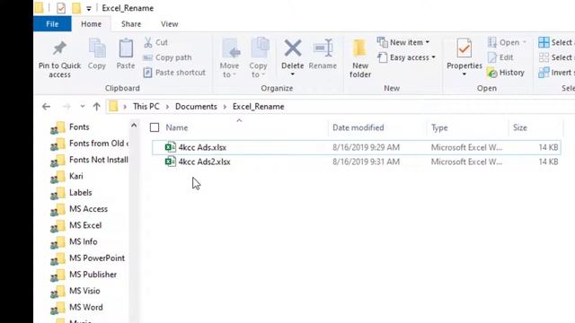 How To Rename A File In Microsoft Excel (And Other Office Programs)