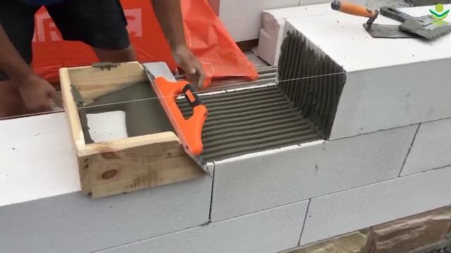 AAC Block Adhesive (Chemical) Application